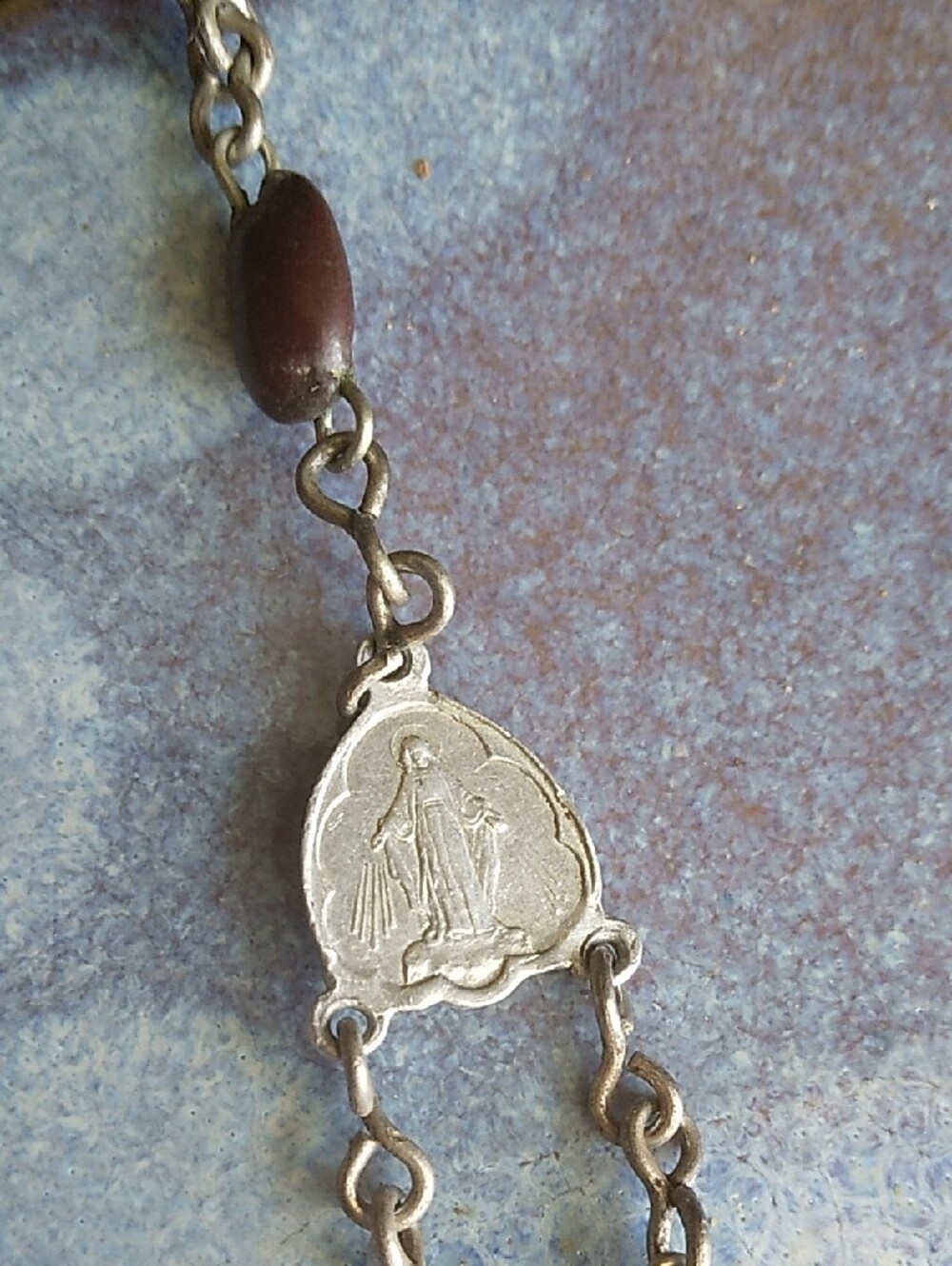 Antique Reliquary Rosary Crucifix St Dominic Tree Wood Relic Lignum Arboris Roma - Picture 11 of 12